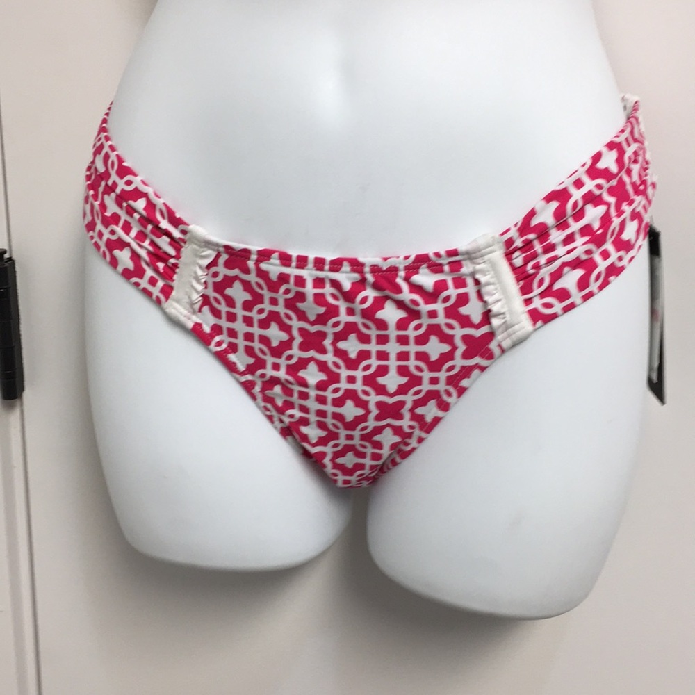 Laundryby Shelli Segal Neo Pink Swimsuit Bottom XS